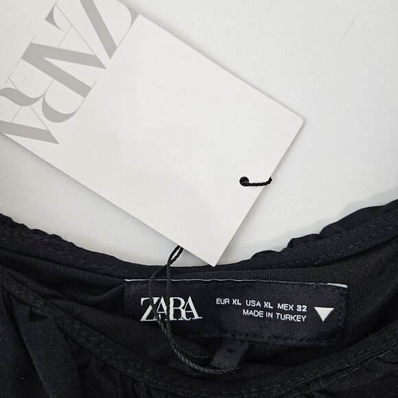 ZARA Ruffle Crop Top - Picture 4 of 8